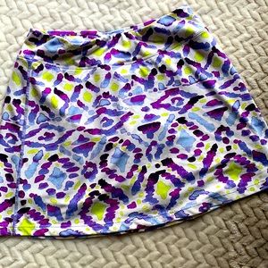 TITLE NINE ATHLETIC TENNIS HIKING BIKING SKIRT SHORTS ATTACHED